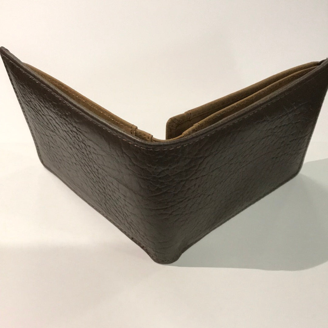 Ariat Bi-Fold Wallet-Logo | Dark Brown