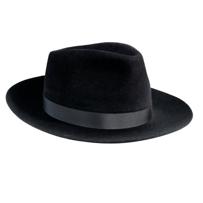 Australian Hatters |  Randwick Super Fine Furfelt | Black