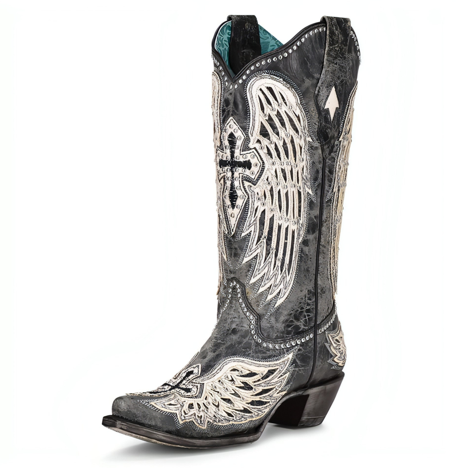 Corral boots angel deals wing cross