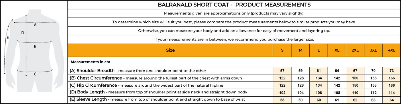 Burke & Wills Balranald Short Coat | Brown - Outback Traders Australia