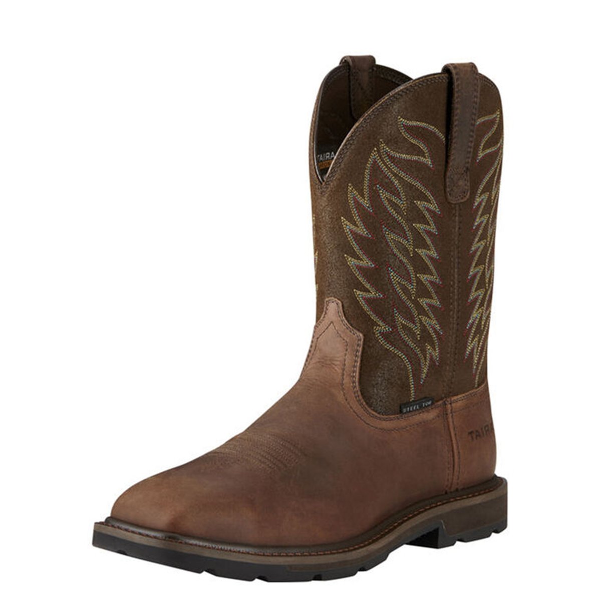 Ariat Mens Sport Wide Square Toe Boots - Peanut Butter/Chaga Brown