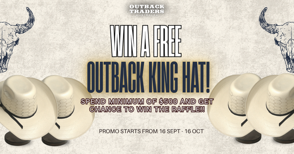 Free Outback King Hat Raffle Promo