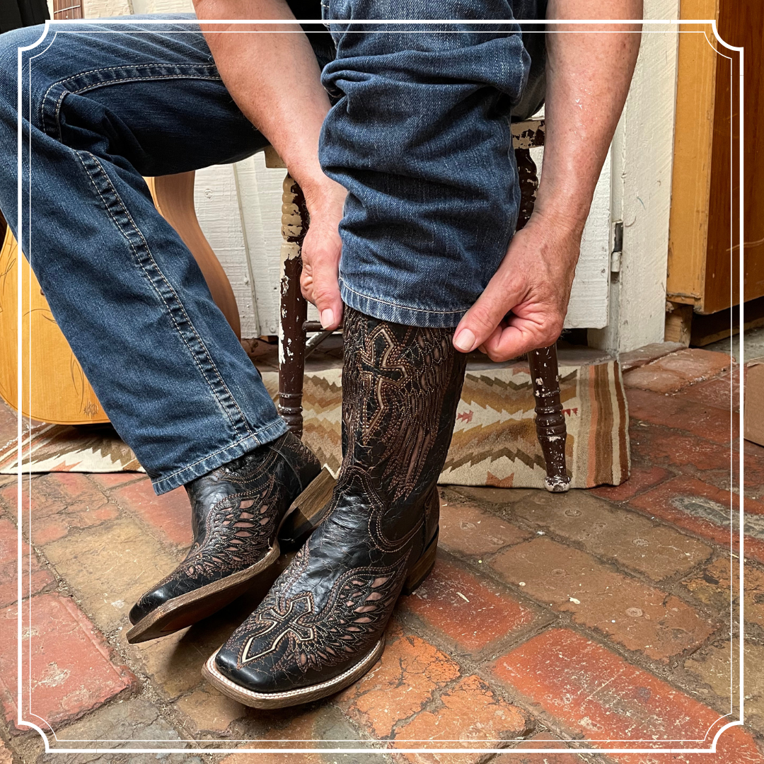 Men's Vintage Western Boots