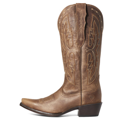 Ariat | Women's Heritage X Toe Elastic Calf | Distressed Brown