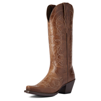 Ariat | Women's Heritage D Toe Stretch Fit | Dark Tan