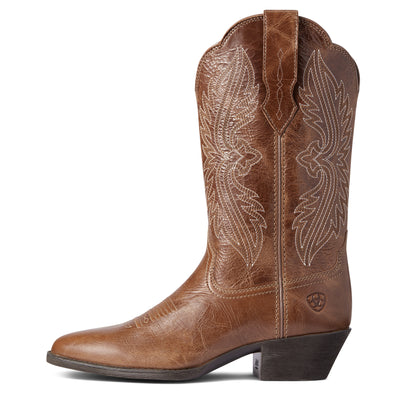 Ariat | Women's Heritage R Toe Stretchfit | Dark Tan