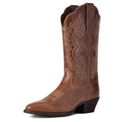 Ariat | Women's Heritage R Toe Stretchfit | Dark Tan