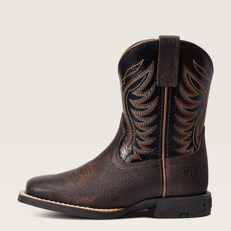 Ariat | Kid's Western Boot  | Dark Brown