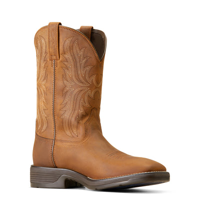 Ariat | Men's Ridgeback Cowboy Boot | Oily Distressed Tan