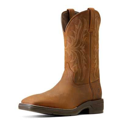 Ariat | Men's Ridgeback Cowboy Boot | Oily Distressed Tan