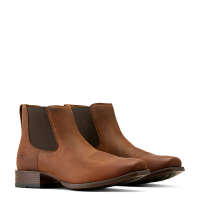 Ariat | Men's Booker Ultra | Square Toe | Rough Tan