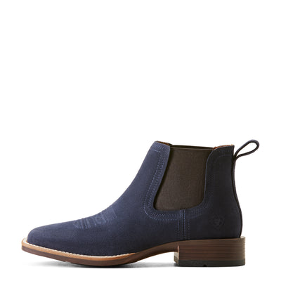 Ariat | Men's Booker Ultra | Navy Suede