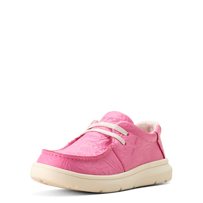 Ariat | Kid's Hilo | Hot Pink Floral Emboss