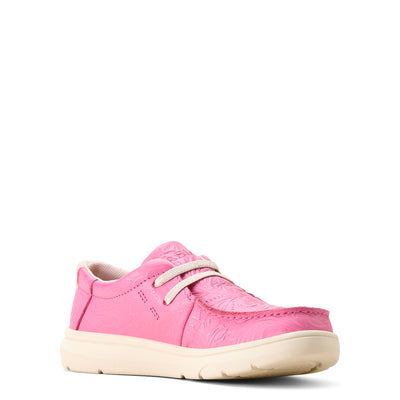 Ariat | Kid's Hilo | Hot Pink Floral Emboss