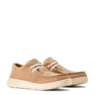 Ariat | Kid's Hilo | Tan Floral Emboss