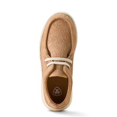 Ariat | Kid's Hilo | Tan Floral Emboss