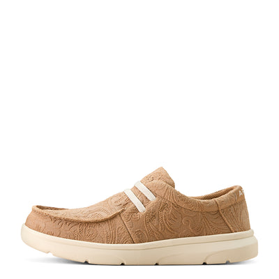 Ariat | Kid's Hilo | Tan Floral Emboss
