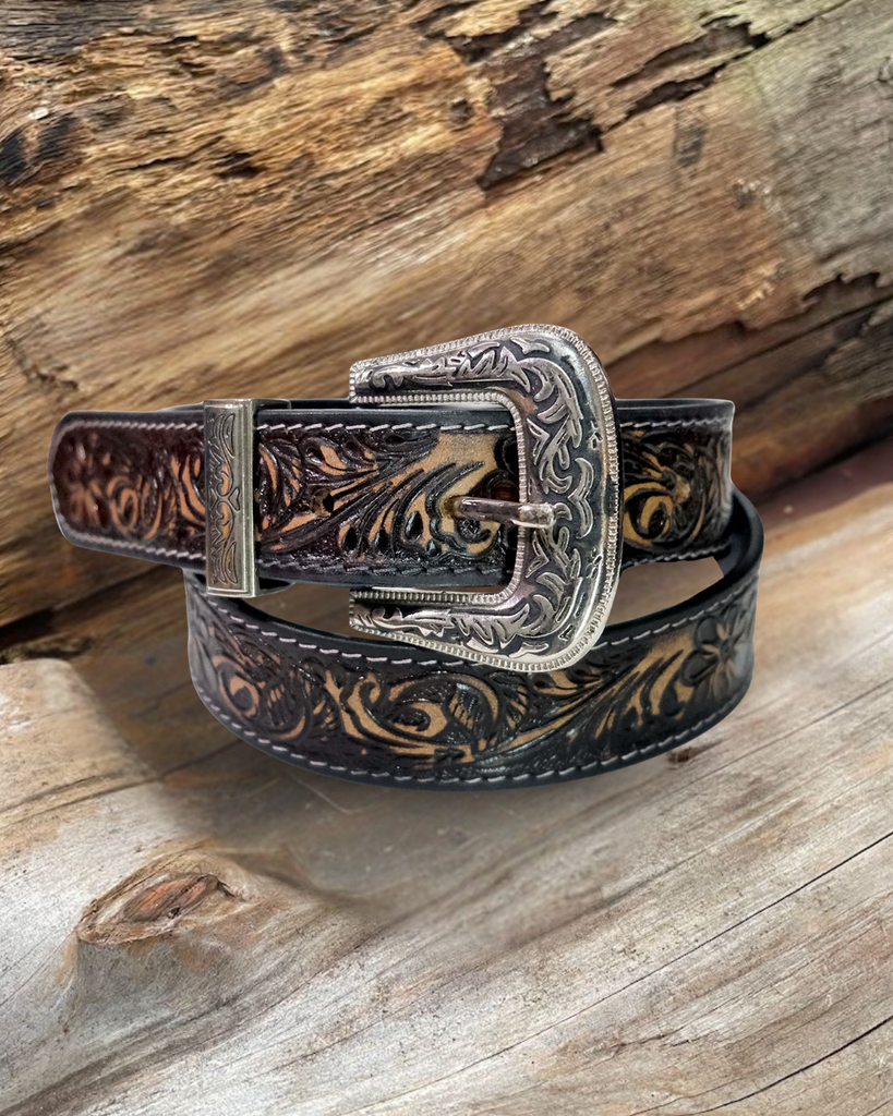 Outback King | Western Belt | Midnight Floral