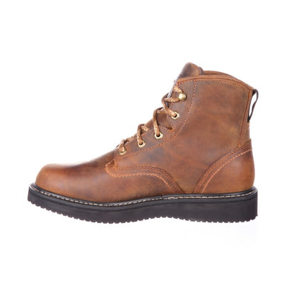 Georgia | Men's Wedge Sole | Distressed Brown