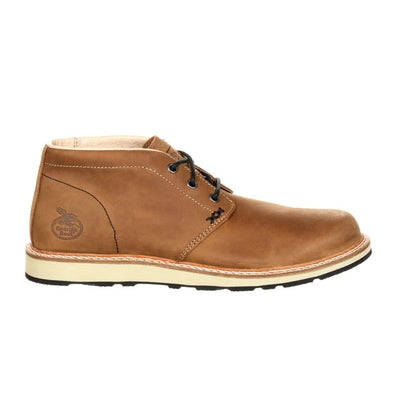 Georgia | Men's Wedge Sole Shoe | Tan