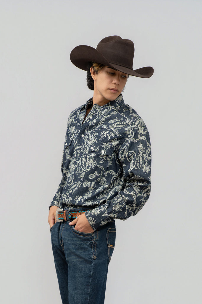 Outback King| Prairie Blossom | Men's Western Shirt