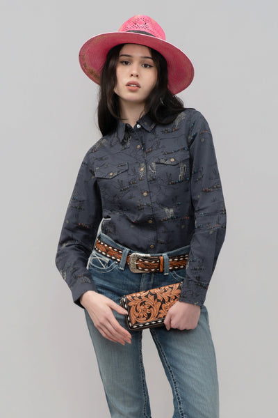 Outback King | Cowgirl Classic Shirt | Desert Nights