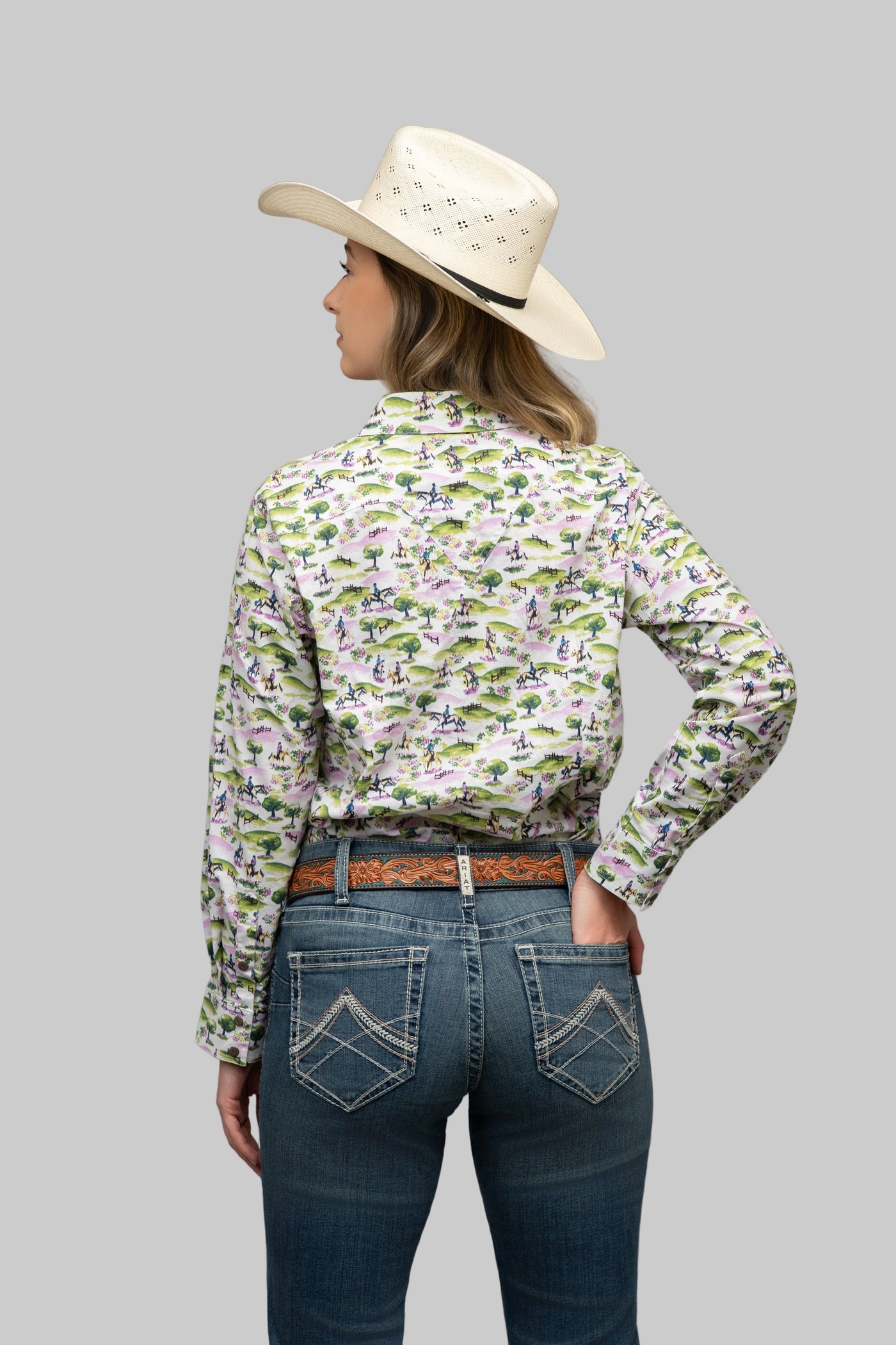 Outback King | Cowgirl Classic Shirt | Gymkhana Pony Print