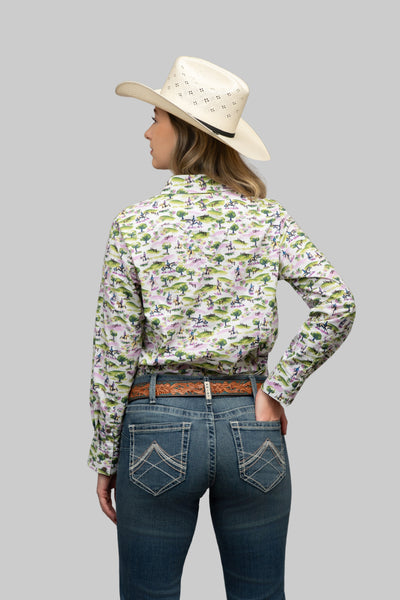 Outback King | Cowgirl Classic Shirt | Gymkhana Pony Print