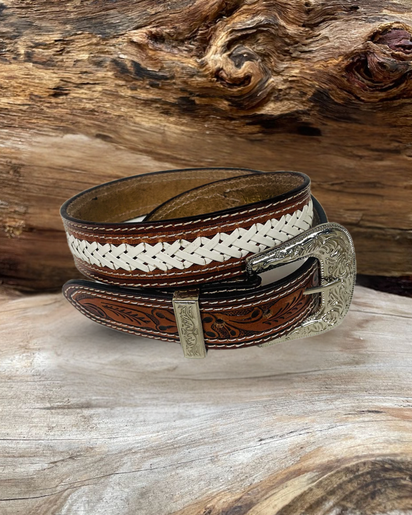 Outback King | Western Belt | White Braid