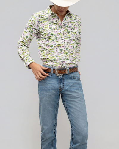 Outback King | Cowgirl Classic Shirt | Gymkhana Pony Print