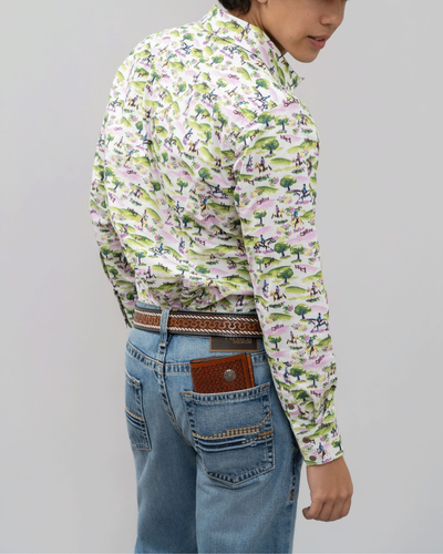 Outback King | Cowgirl Classic Shirt | Gymkhana Pony Print