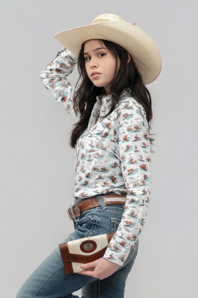 Outback King | Cowgirl Classic Shirt | Surfin' Rodeo
