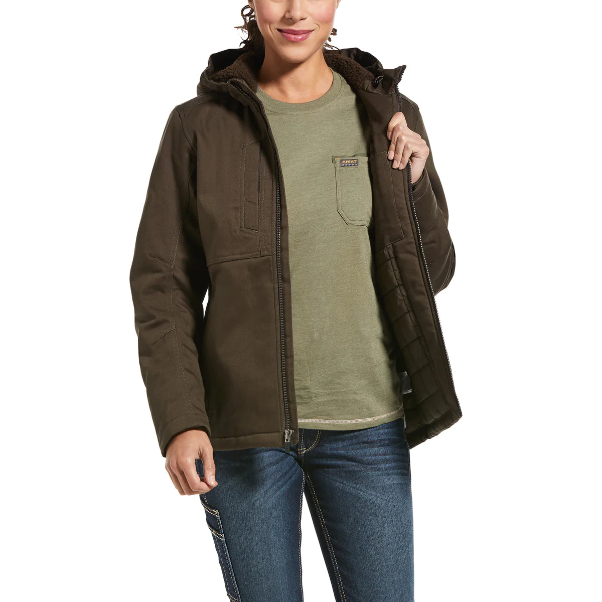 Water repellent and wind resistant  women's jacket