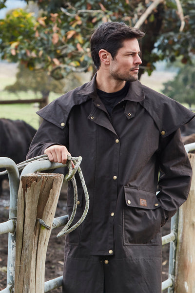 Burke & Wills Balranald Long Coat | Brown