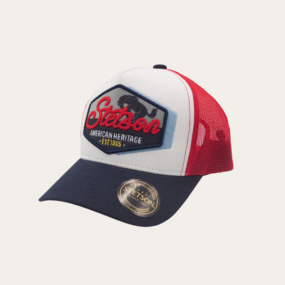 Stetson | Bronco Trucker Cap | Red