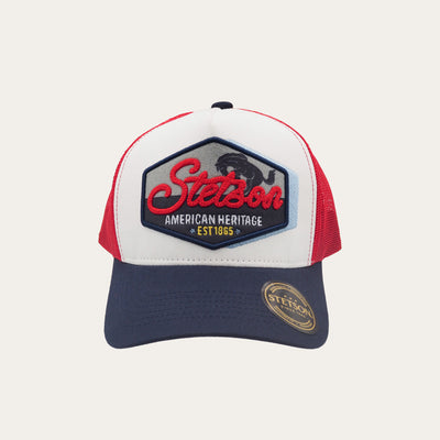 Stetson | Bronco Trucker Cap | Red