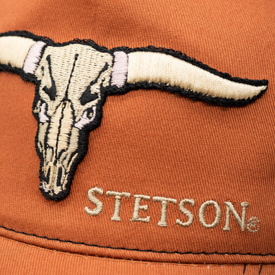 Stetson | Buffalo Horns Trucker Cap | Orange