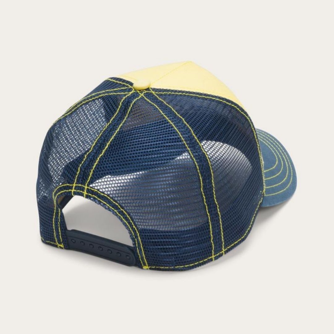 Stetson | Kids Racing Trucker Cap | Yellow/Blue