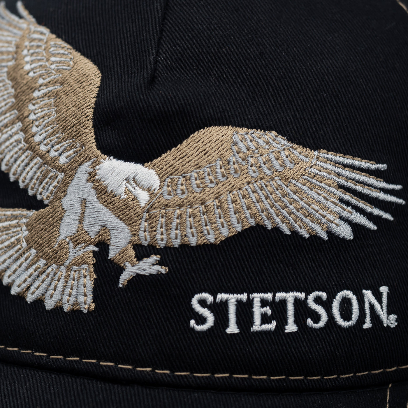 Stetson | Eagle Trucker Cap | Black