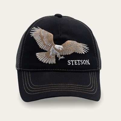 Stetson | Eagle Trucker Cap | Black