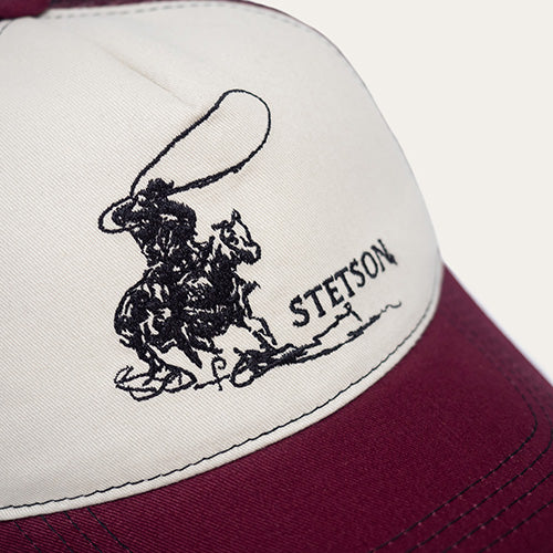 Stetson | Kids Lasso Trucker Cap | Red