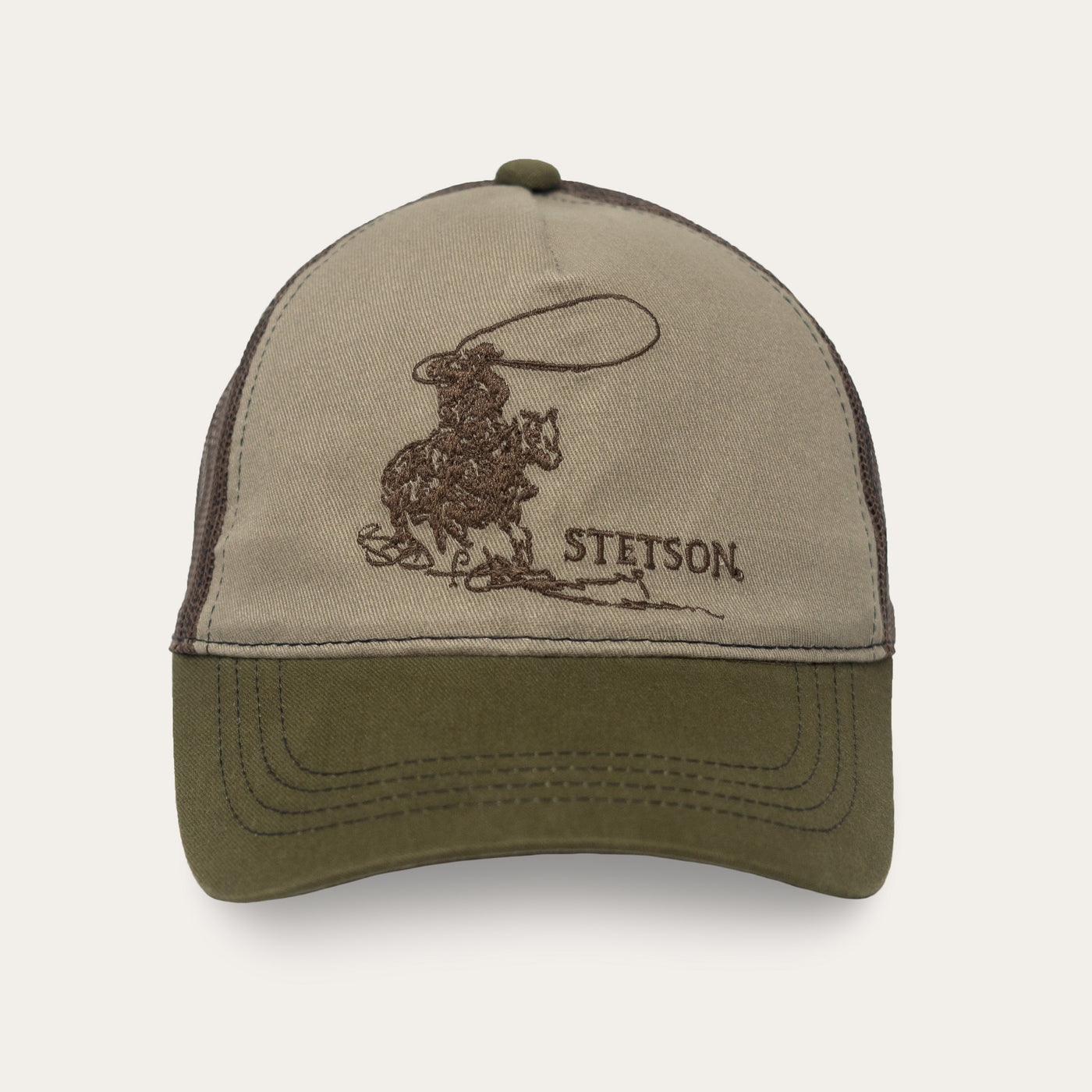 Stetson | Lasso Trucker Cap | Olive