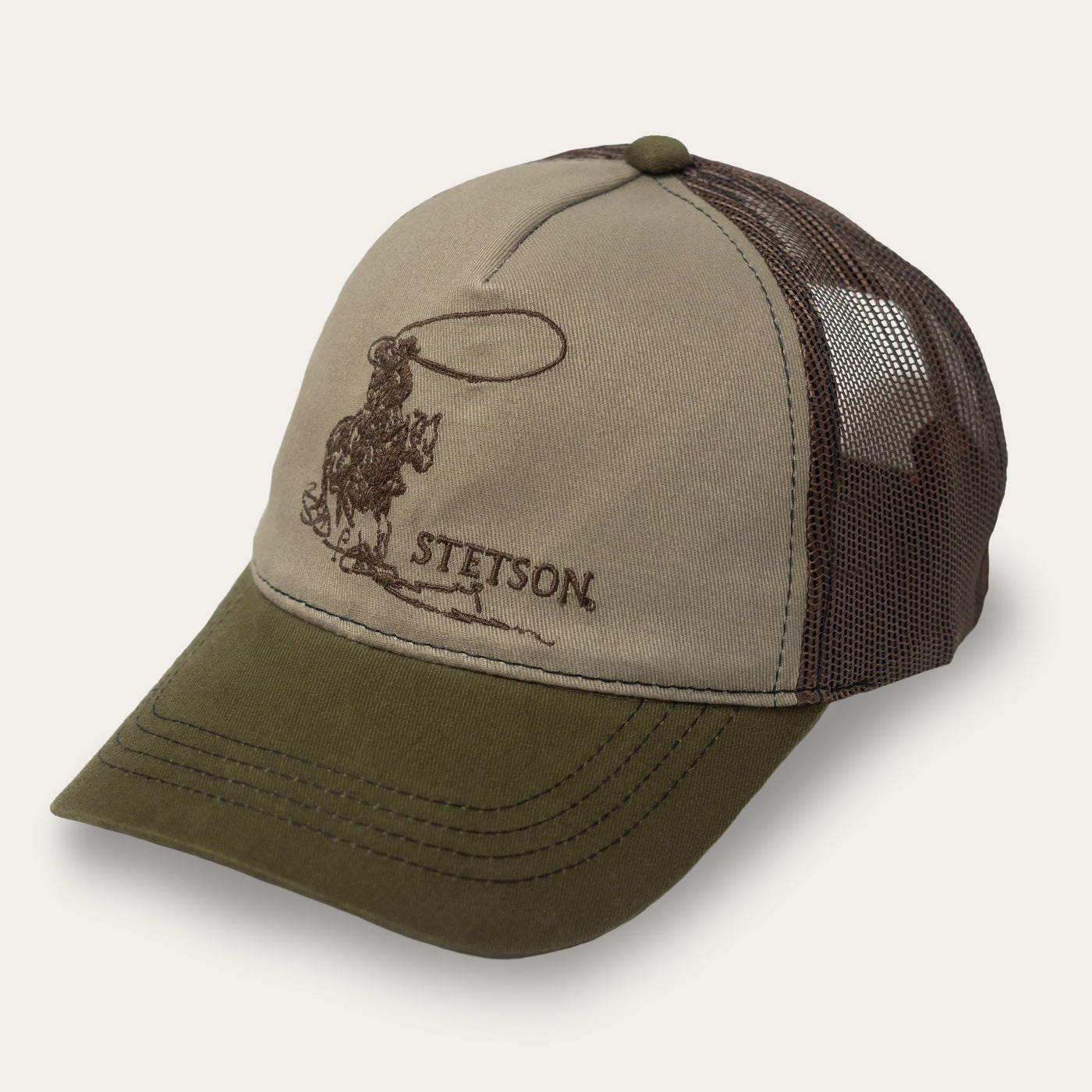 Stetson | Lasso Trucker Cap | Olive