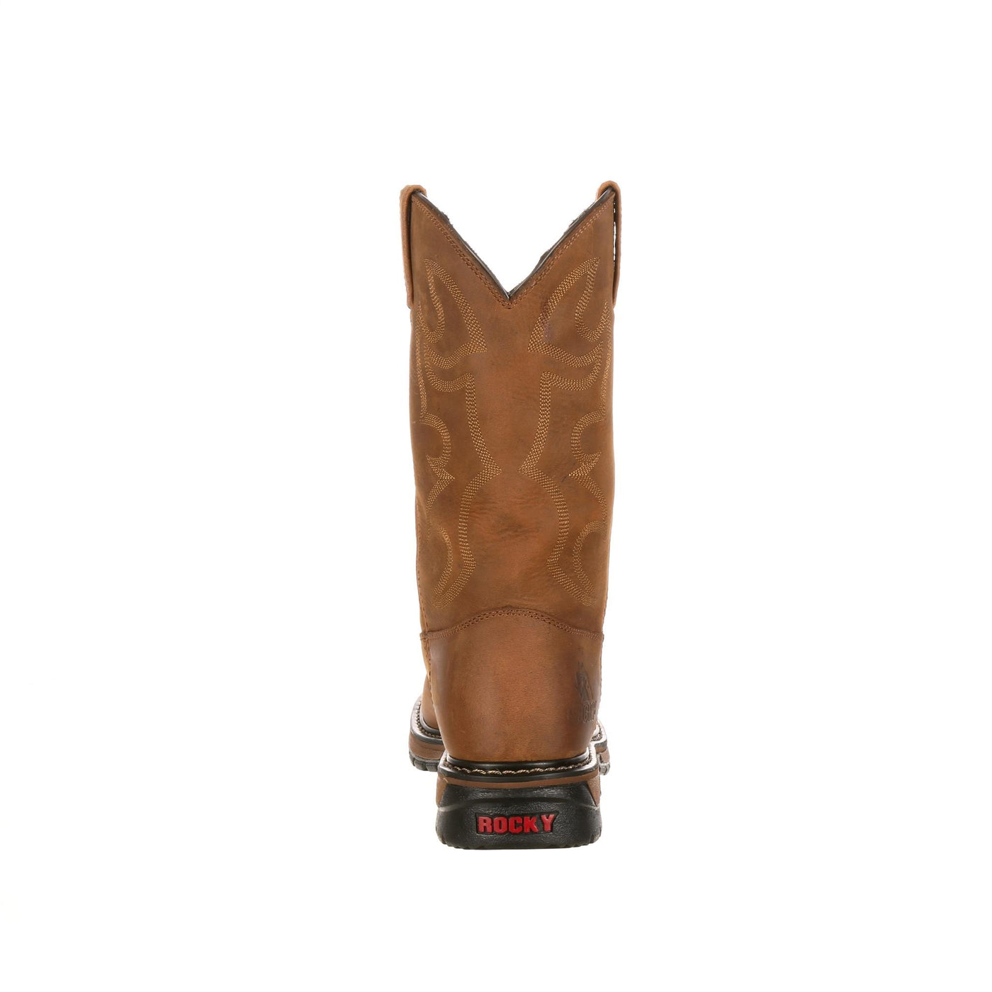 Rocky | Men's Ride Branson Roper | Waterproof | Western Boots | Brown
