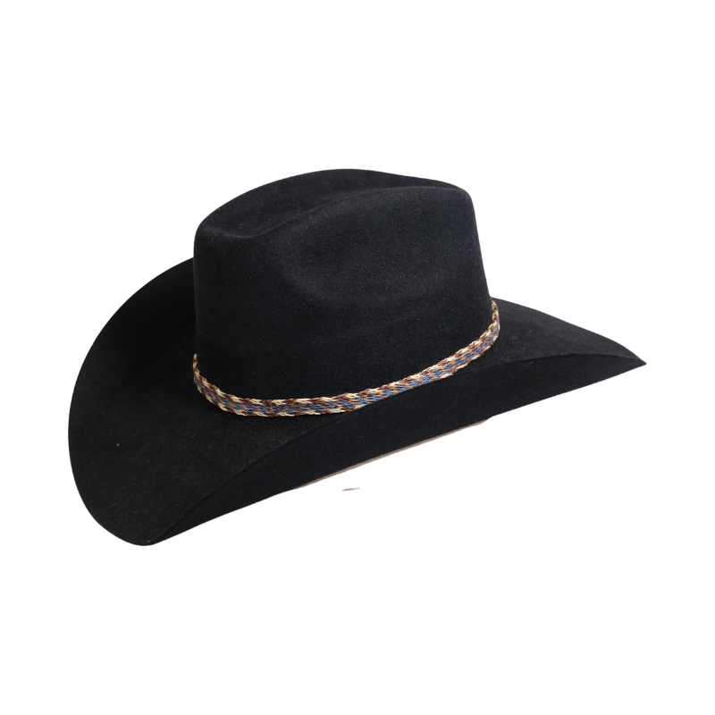 Outback King | Horsehair Hat Band | with Sliding Knots