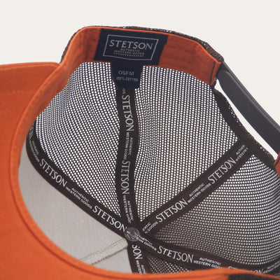 Stetson | Longhorn Trucker Cap | Orange