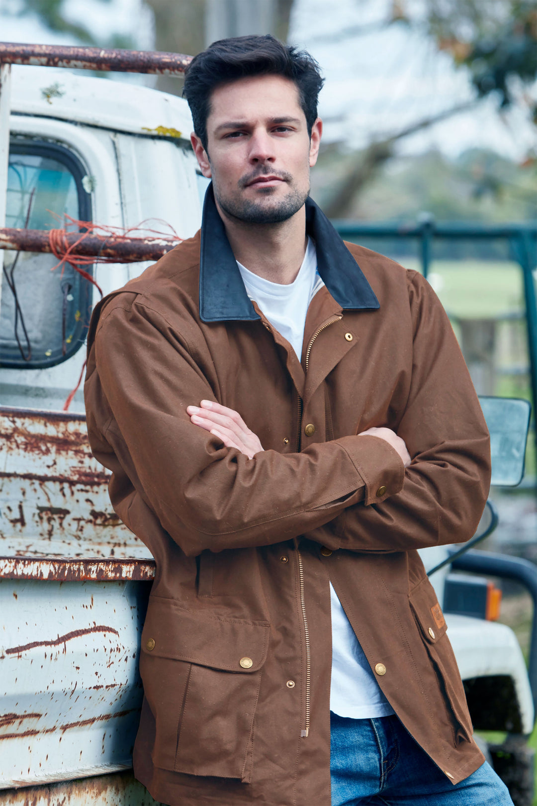 Genuine Australian Australian Made Oilskin Jackets Nullabor