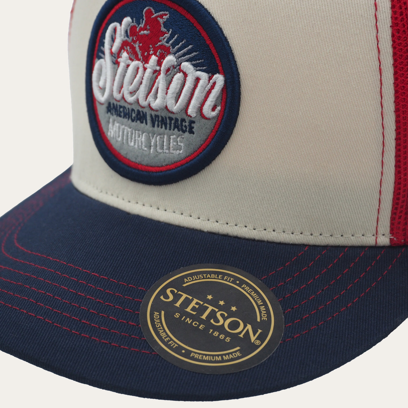 Stetson | Motorcycle Trucker Cap | Navy