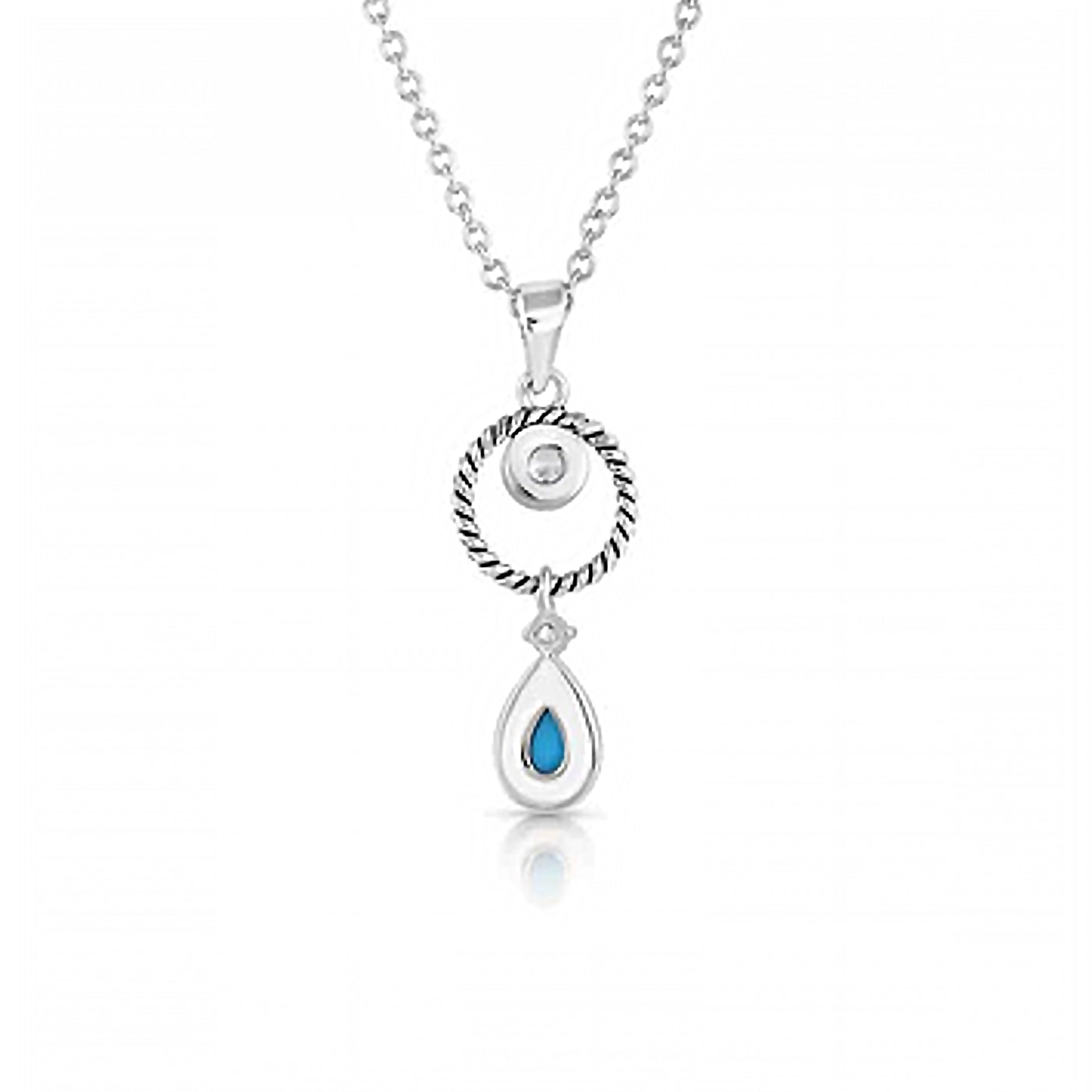 Necklace | Haloed Moon Rising Turquoise