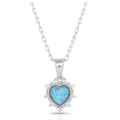 Necklace | Royal Heart Opal Necklace